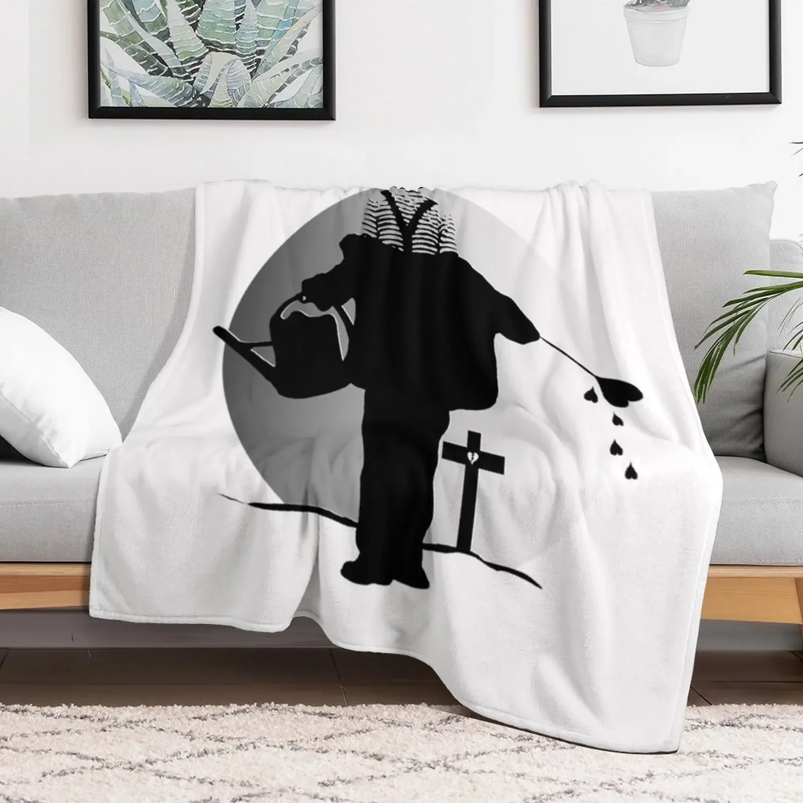 SAEZ 8 classique Throw Blanket Warm Cozy Throw Blanket for Living Room Couch