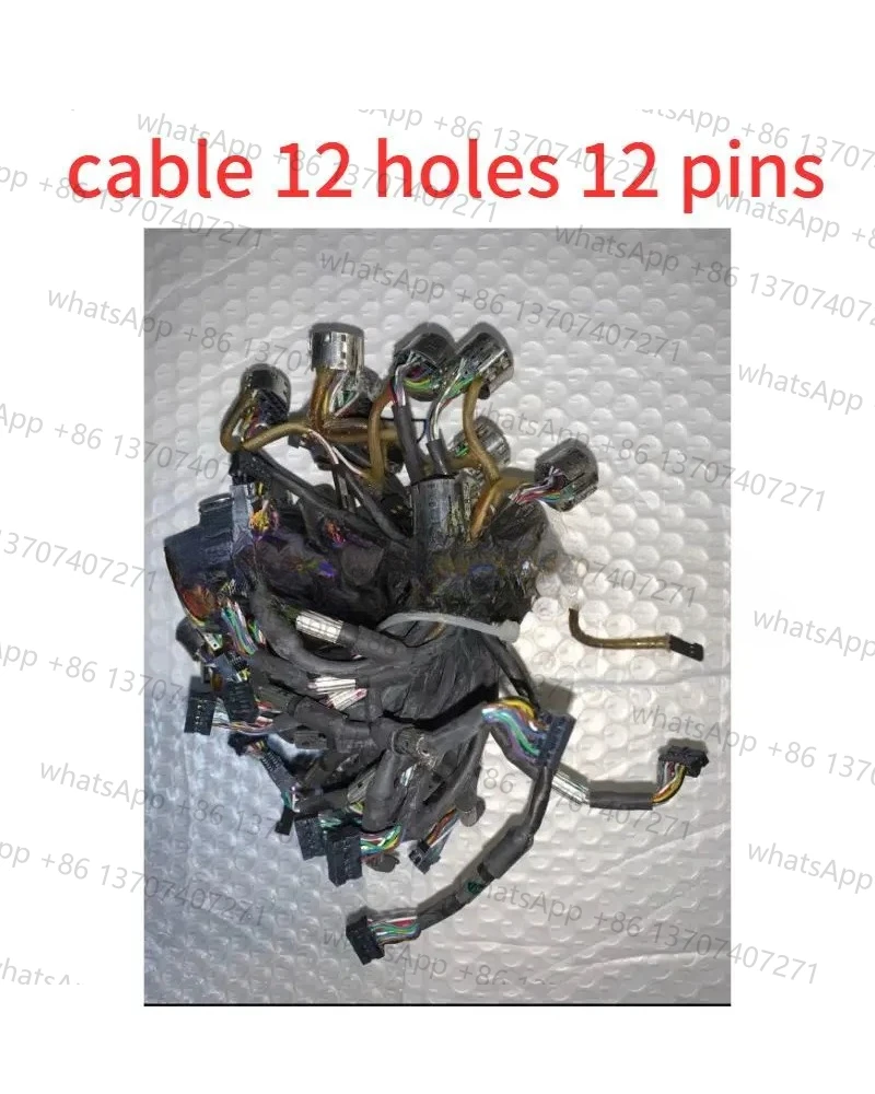 

Motor encoder electronic nameplate signal line Encoder network port data cable 12 holes，12 pins