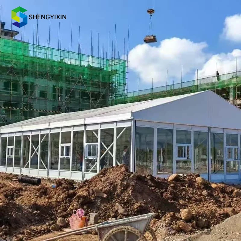 High Quality Factory Price Easy Install Large Outdoor Exhibition Event Tent Waterproof Moveable Large Trade Show Tent