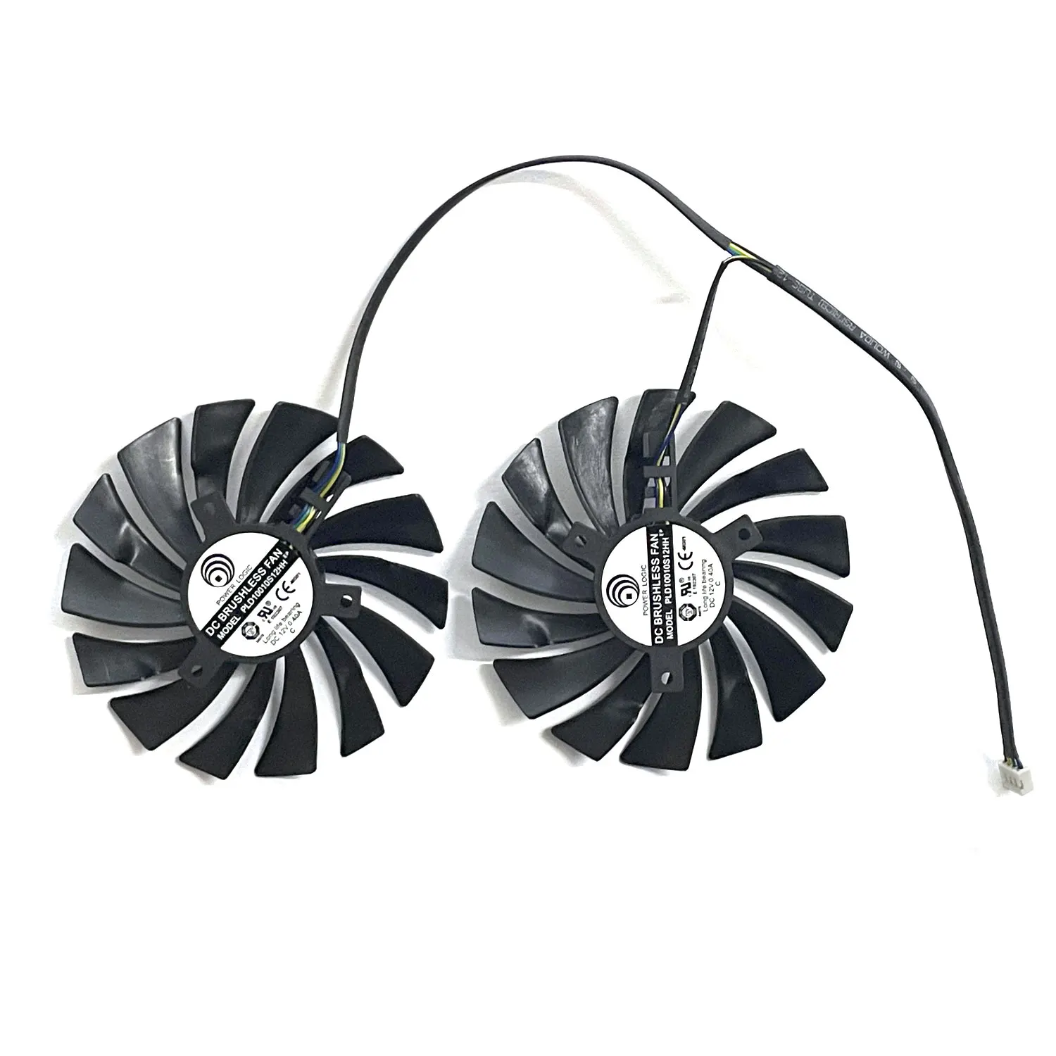 95 مللي متر 4PIN PLD10010S12HH GTX 980 970 GPU مروحة ل MSI R9 390 R9 380 R7 370 GTX 980 980Ti 970 960 950 الألعاب بطاقة الفيديو مروحة التبريد #5