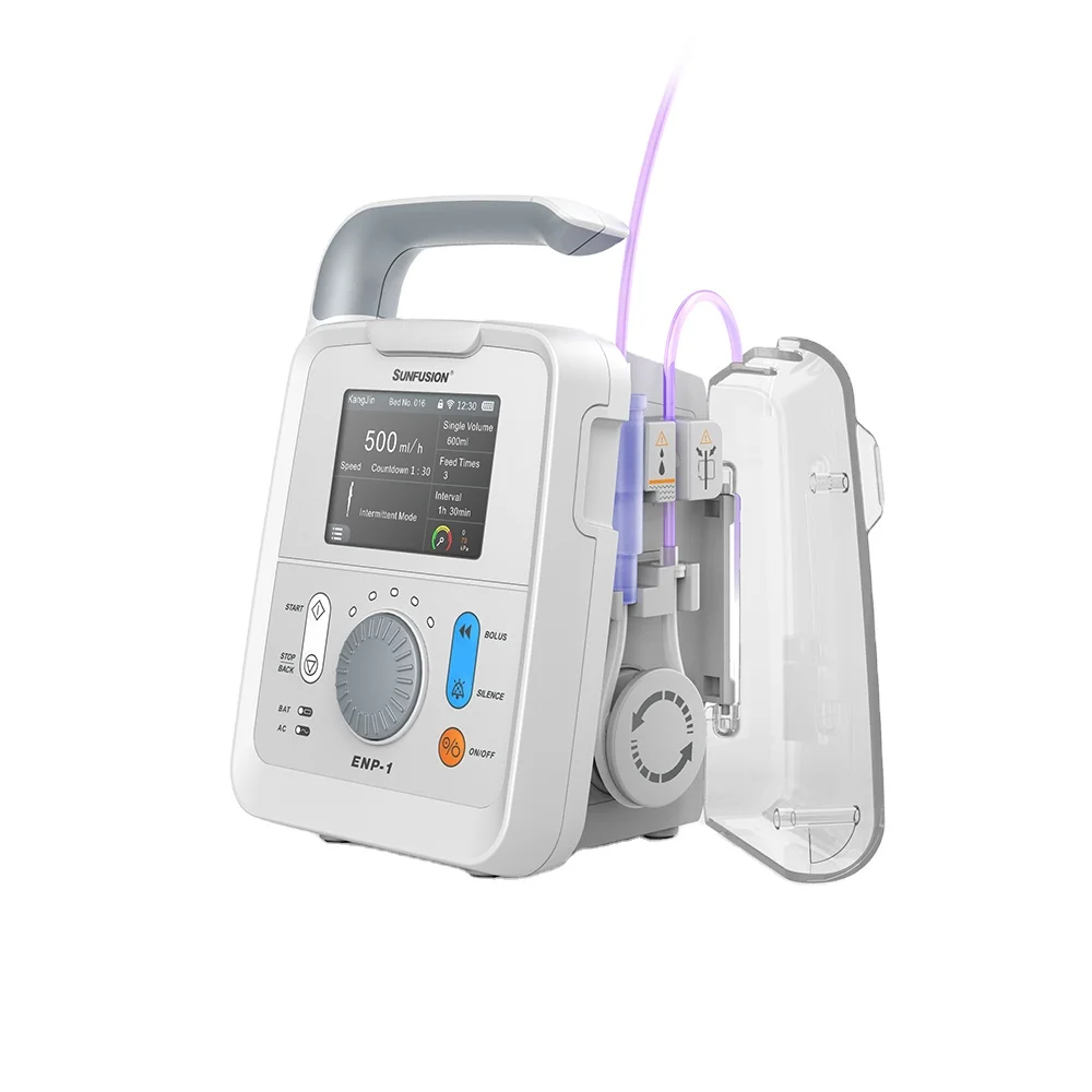 Light Weight Electric Continuous Enteral Feeding Pump Nutrition Pump Ce LCD Display Online Technical Support Class I, Type CF