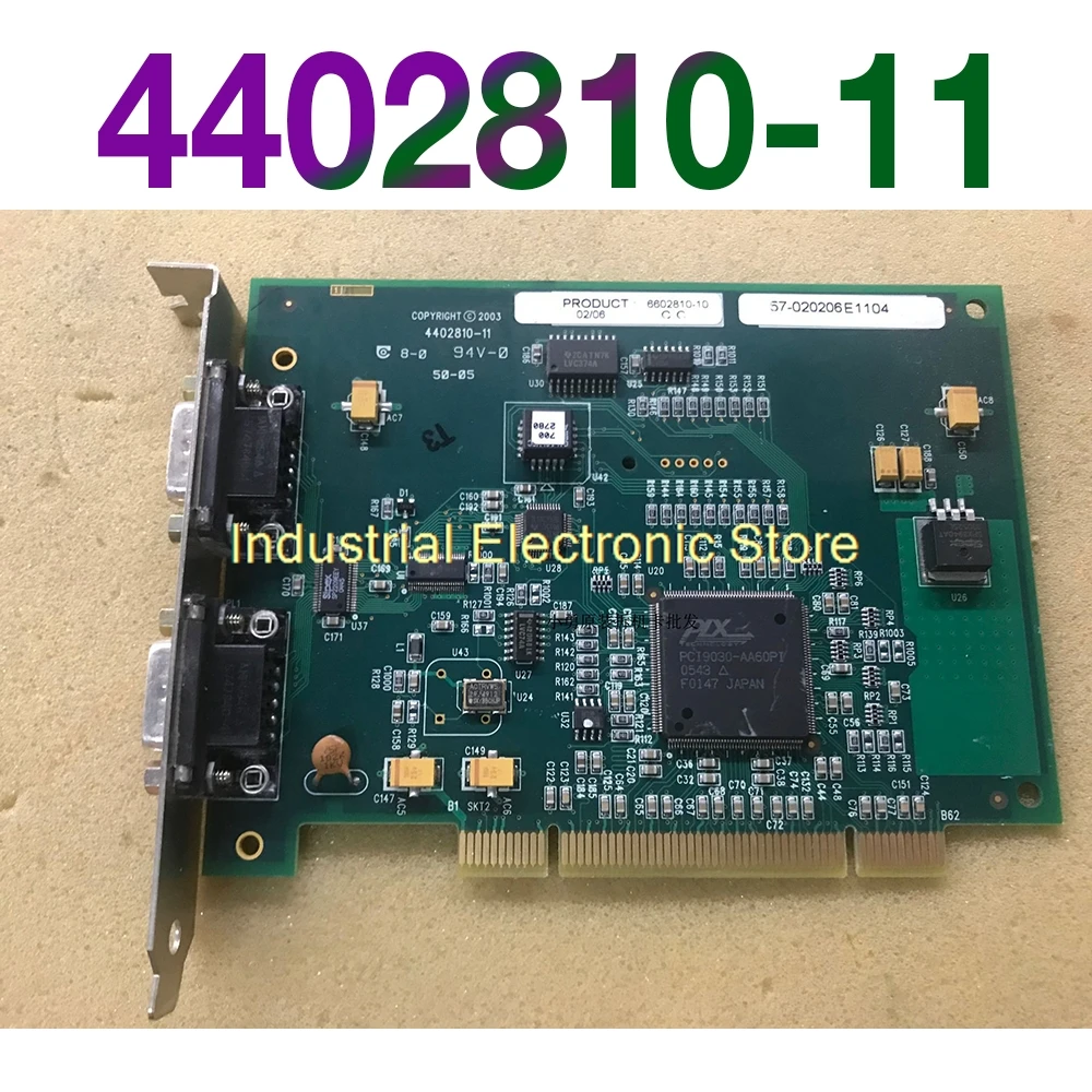 SYSTEMS LTD 4402810-11 Communication Card Dual Port 6602810-10