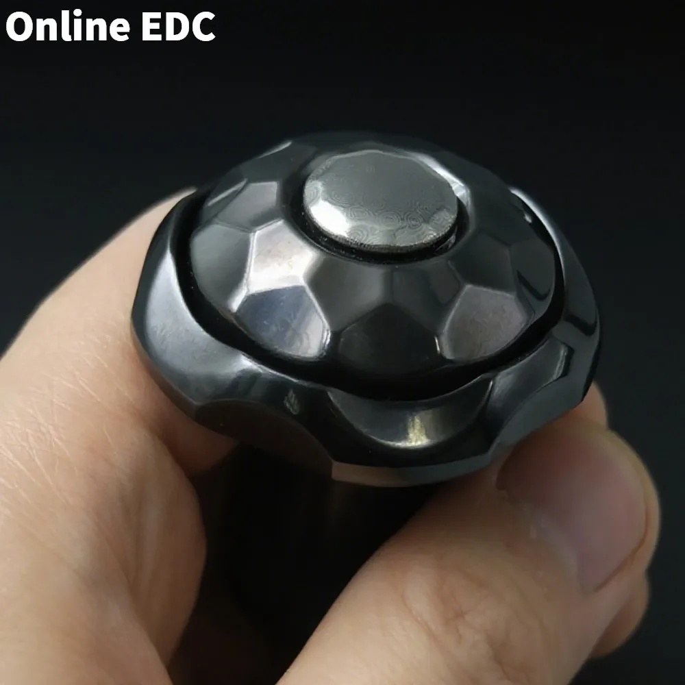 Jouets EDC d'occasion ROGUE EDC champignon Zirconium noir Fidget Spinner jouet anti-Stress accessoires de bureau