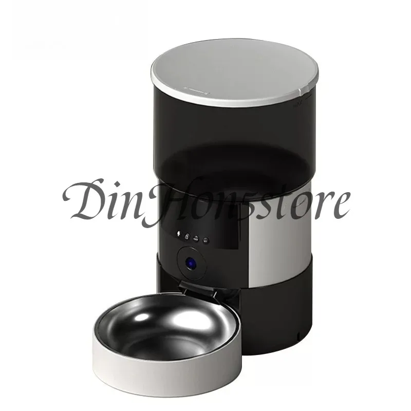 Intelligent automatic feeder Cat food feeding machine Pet supplies Timed quantitative feeding machine Video available