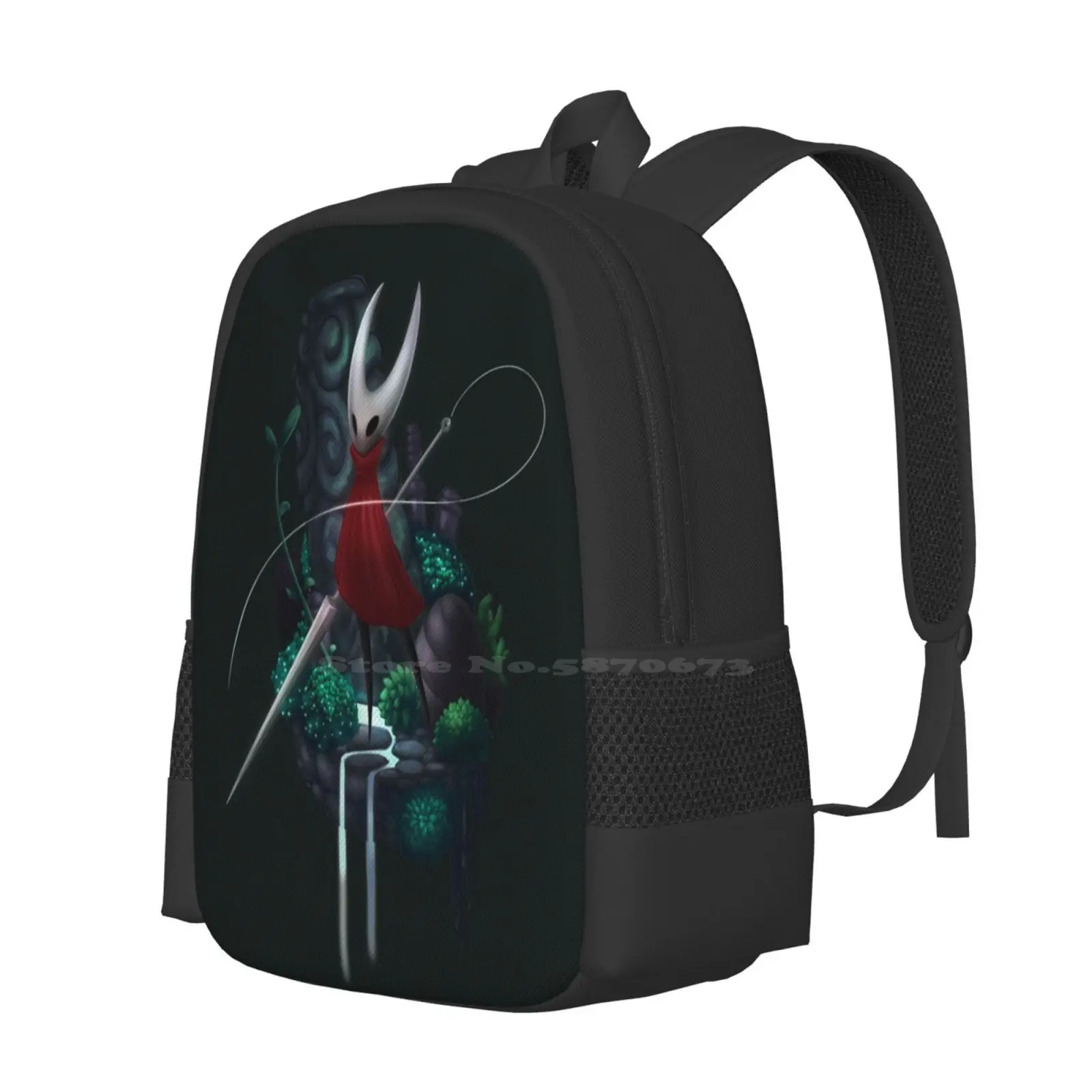 Hornet-Hollow Knight Hot Sale Backpack Fashion Bags Needle Metroidvania Videogames Fanart Insect Indie Gameindie Hornet Hollow