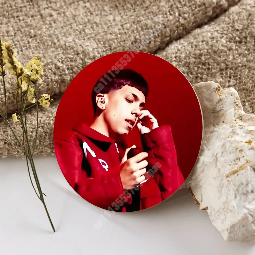 M-Milo J 111 En Dormir Sin Madrid Wooden Cup Mat Espresso Whiskey Soda Water Coaster for Dessert Store 5
