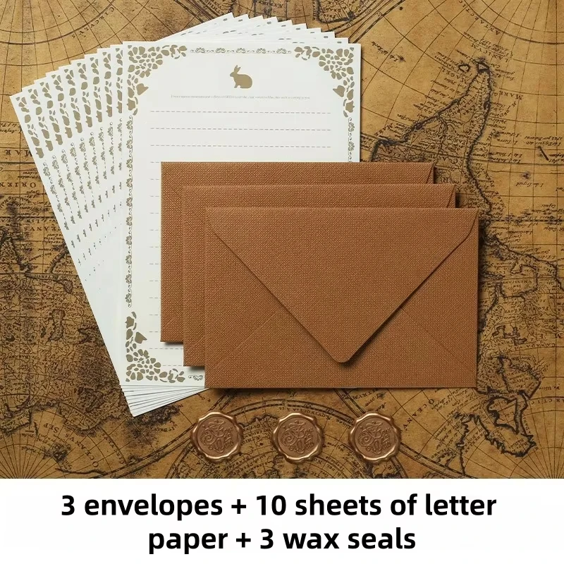 16 Buah Set Alat Tulis Tekstur - Wax Seal Letter Kit ulasan dan harga