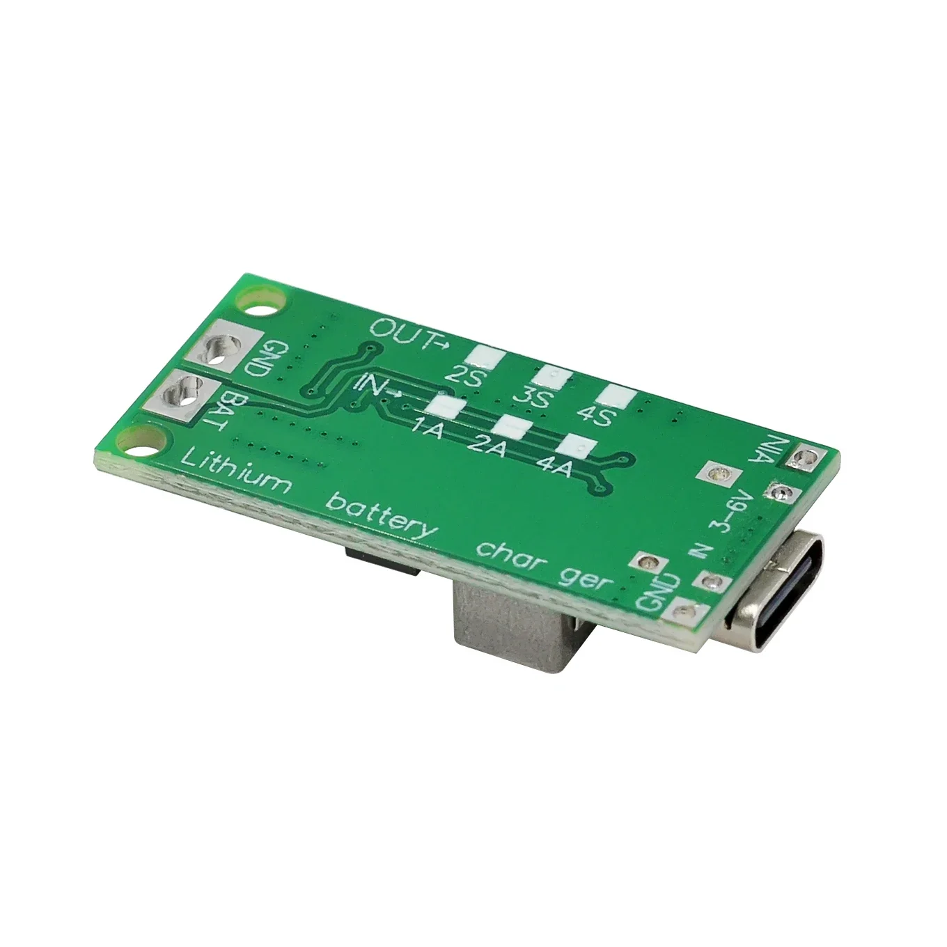2S 3S 4S Li-ion battery charger battery protection board TypeC USB boost charging board DC3-5V