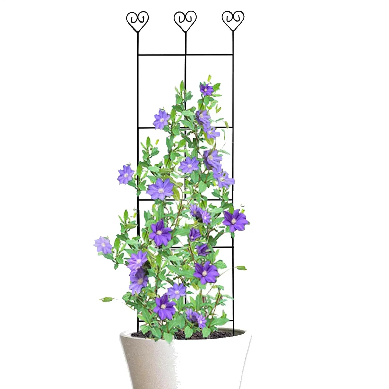 

Trellis For Potted Plants Climbing Plant Support Garden Outdoor Trellis Metal Stakes Support Yard Decor For Indoor Outdoor
