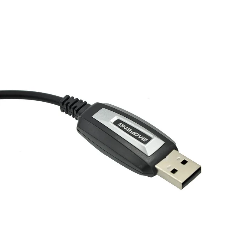 Baofeng-K-cabeça cabo de programação USB para Walkie Talkie, cabo de dados, cabo de freqüência, UV5R, 888s