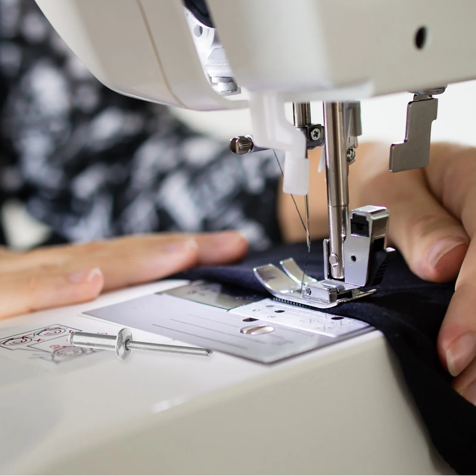 1 scatola di assortimento di rivetti in alluminio Kit di assortimento di rivetti pop durevoli Elementi di fissaggio per rivetti ciechi leggeri per lamiera di metallo