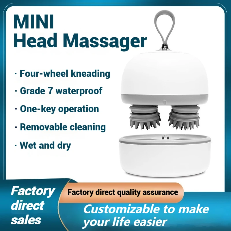 

Oyeal Electric Scalp Head Massager spa Masajeador Electrico Relax Antistress Body Massage Saude Masazer Migraine Therapy