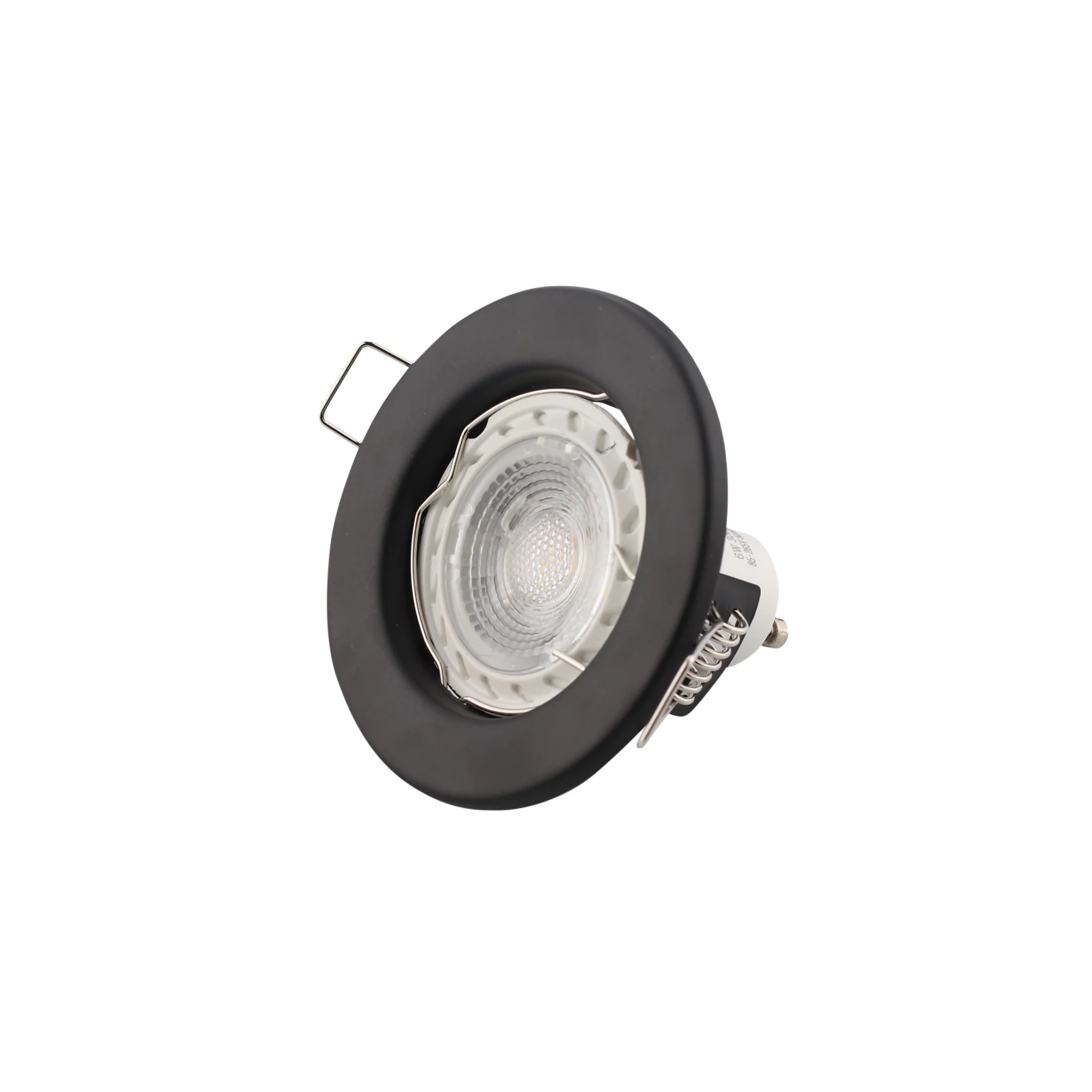 Round Shape NO Adjustable Recessed MR16 GU10 LED Ceiling Down Light Frame Fixture Spotlight Trims Rings