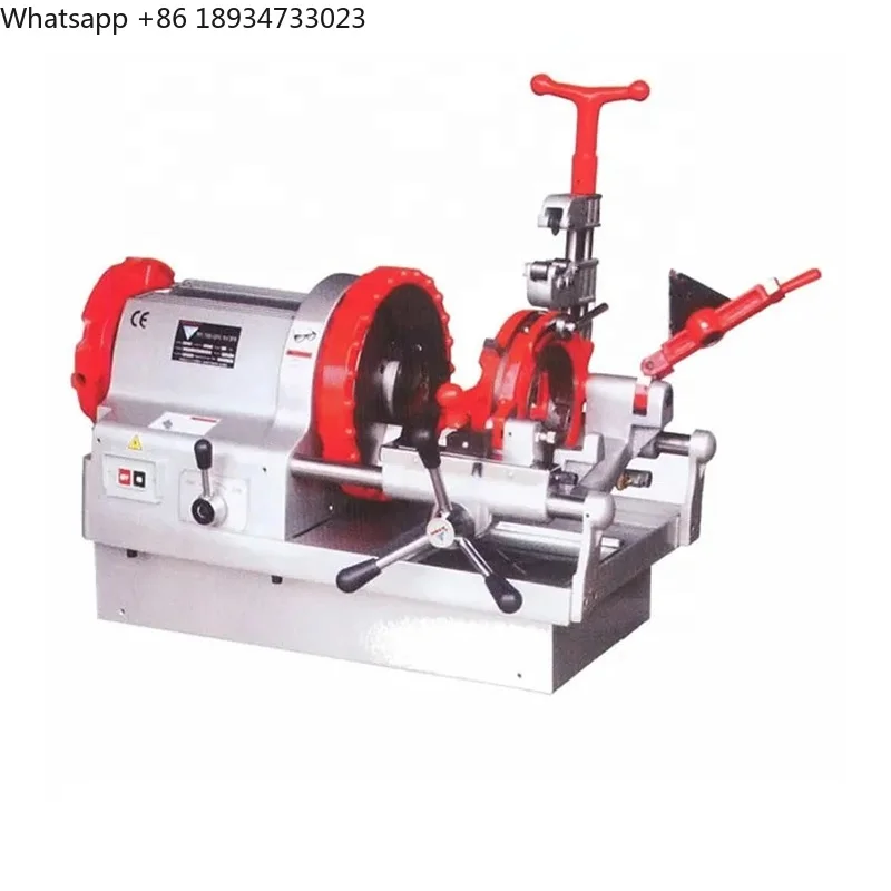 Customizable Industrial Grade Portable Electric Pipe Threading Machine Pipe Threader