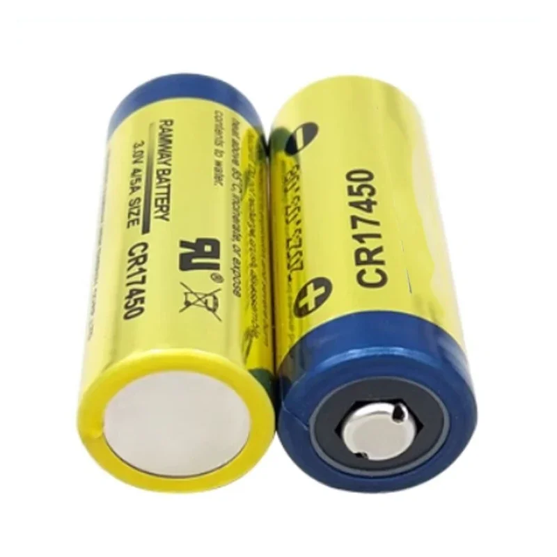 For CR17450 2100mAh Smoke Detector Water Meter Battery 3V 4pcs view 4