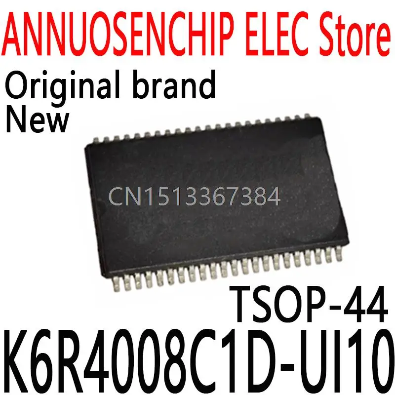 10PCS/LOT New and Original K6R4008C1D  K6R4008C1D UI10 TSOP-44 K6R4008C1D-UI10