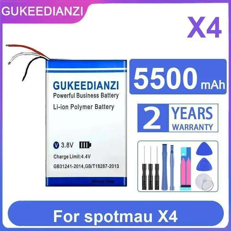 

Reliable Power Supply 5500Mah Durable For Spotmau X4 Data Recovery Tool Battery
