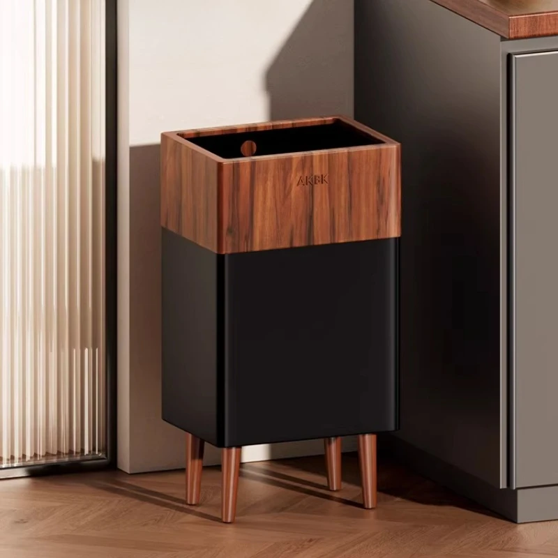 

Стильный мусорный бак большой емкости премиум-класса для ванной комнаты, офиса, мусорное ведро, роскошное мусорное ведро для гостиной, спальни, современные чистящие средства