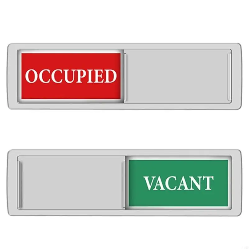 Indicateurs toilettes F92C, panneaux occupés/vacants pour l'intimité bain