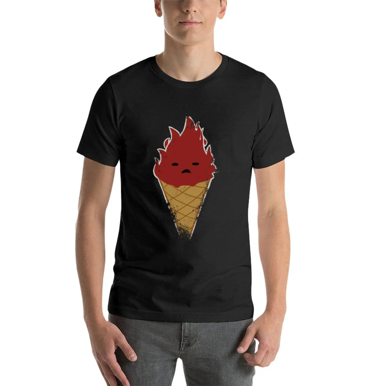 New Fire in Cone T-Shirt new edition t shirt custom t shirts design your own men t shirts
