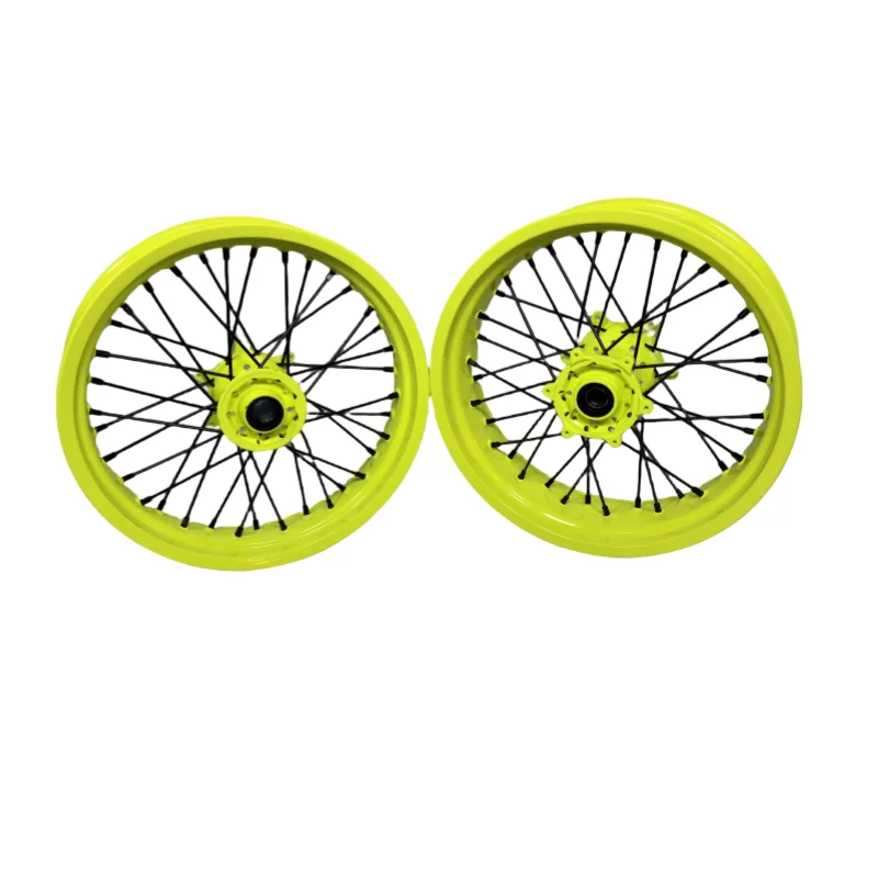 

16/17 Inch Made In China OEM Motorcycle Accessories Motorcycle Wheel Rims Set For Supermoto KTM EXC 300