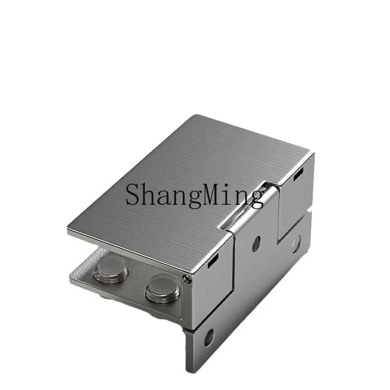 CLL Glass Door Special Hinge Hydraulic Cushion Stainless Steel Frameless Glass Door Clamp Hinge Daquan Cabinet