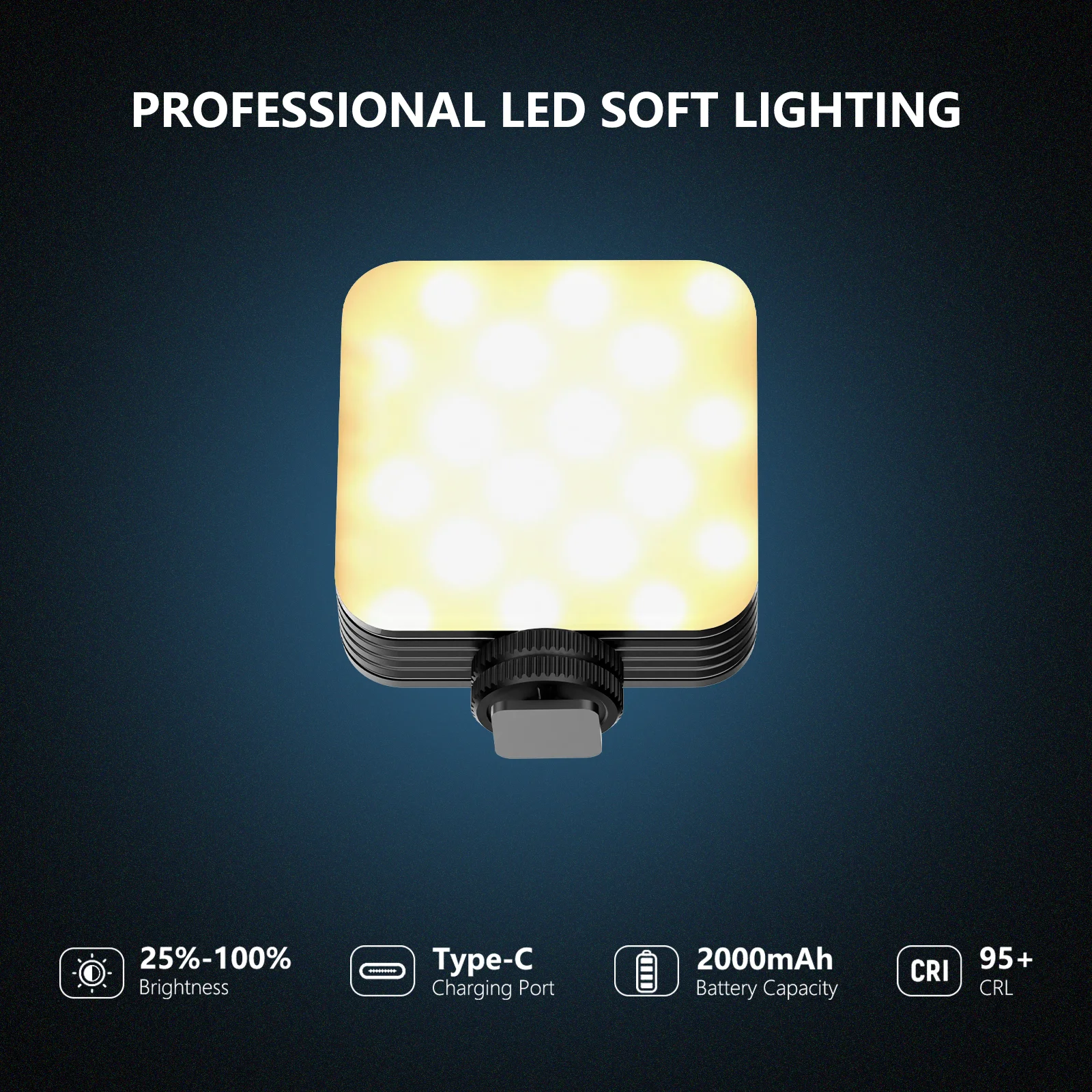 Bafang preenchimento mini led bolso luz de preenchimento lâmpada selfie com clipe luz do telefone vlogging kit de gravação de vídeo para câmera