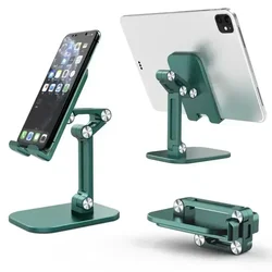 Desk Mobile Phone Holder Bracket For iPhone iPad Tablet Flexible Folding Lazy Desktop Adjustable Live Smartphone Stand Mount