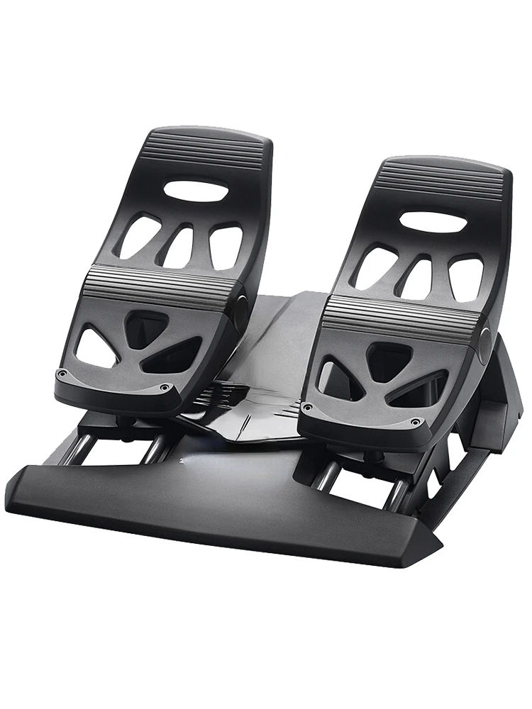 For T16000m Flight Foot Rest Lever Rudder PC Computer Simulation Flight Game DCS P3D