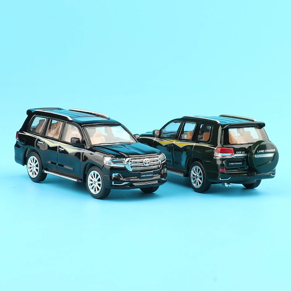 JKM-Diecast سيارة سيارة كلاسيكية للأطفال والمراهقين ، مركبة قديمة ، لاند كروزر ، مركبة LC200 ، هواية لجمع الهدايا ، 1:64