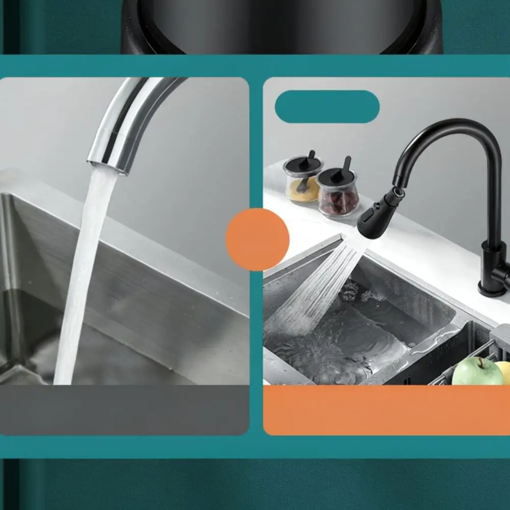 Rotatable Kitchen Faucet Extension Sprayer Universal Anti Splash Aerator Sink Tap Nozzle Water Saving Connector Accessory
