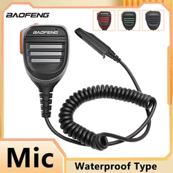Baofeng Waterproof Type Microphone UV 9R Walkie Talkie PTT Speaker Mic For UV9R Pro UV 68 Pro Max V2  UV S22 Pro V2 Ham Radio