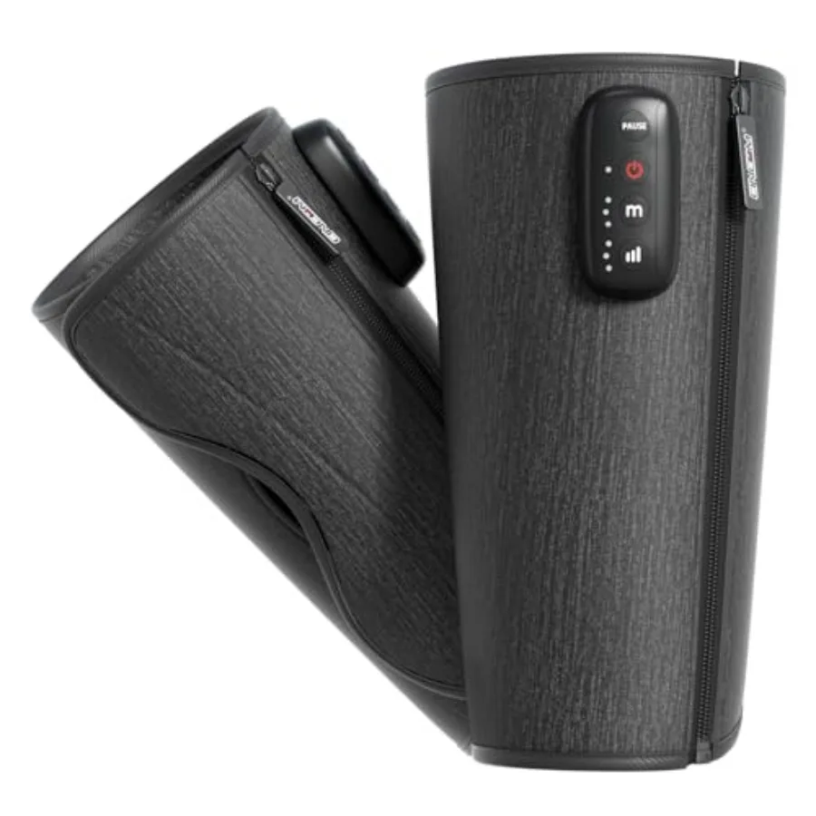 

Cordless Calf Massager for Circulation Leg Compression Massager for Calf Rechargeable Leg Massage with 3 Intensities 3 Modes fo