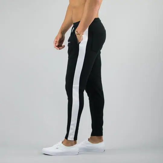 Cotton Men Pants Sweatpants Sportswear Casual Elastic Mens Fitness Workout Pants Skinny Trousers Jogger Pants
