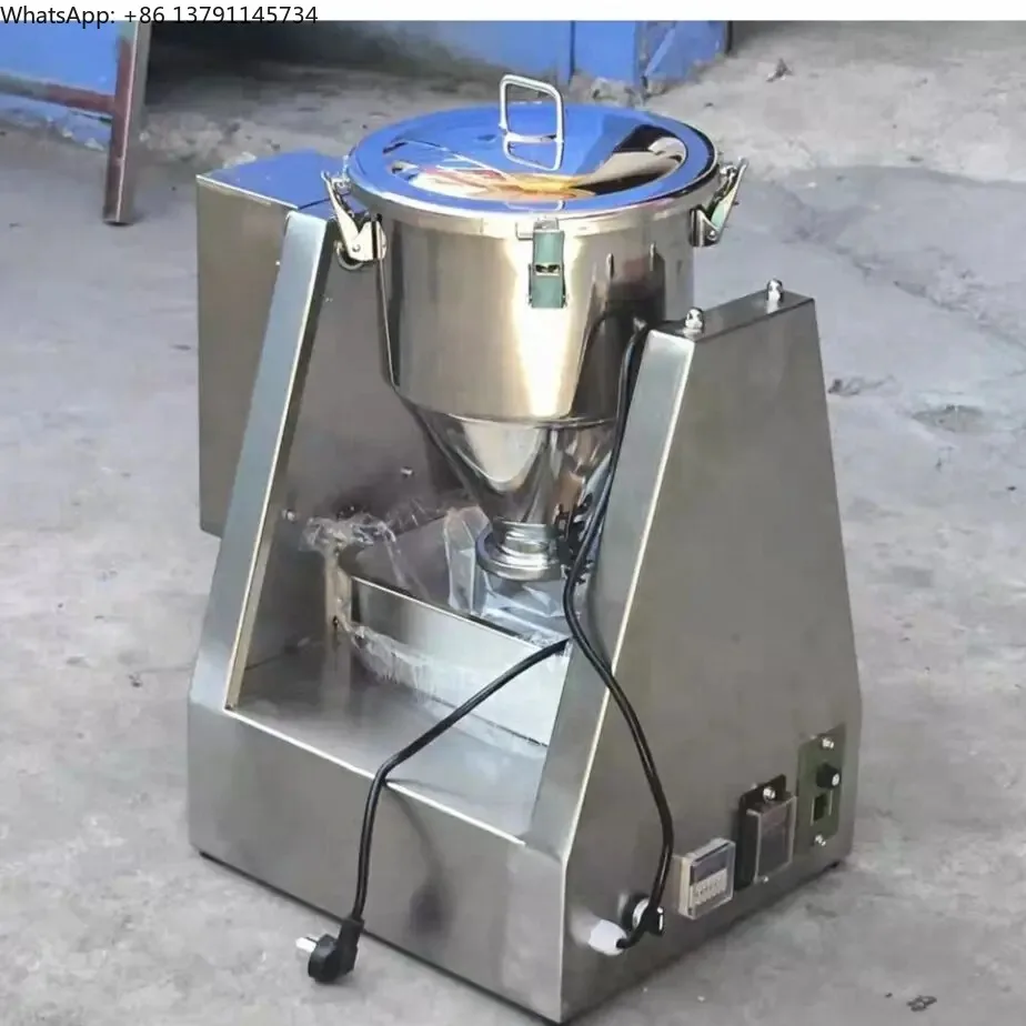 Electric 10L Capacity Powder Mixing Machine For Lab Restaurant Seasoning Mixer Powder Particle Mixer