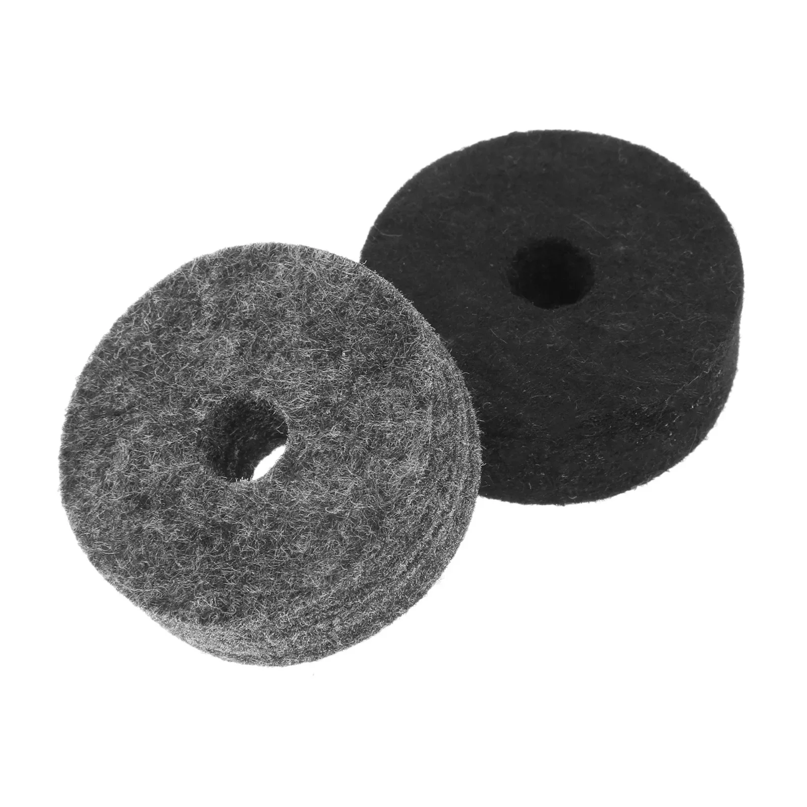 10pcs 4cm Cymbal Slices Felt Pads Protection Cymbal Hi-Hat Felt Pads Felt Strap Button Washer or Shelf Drum Replacement Kit