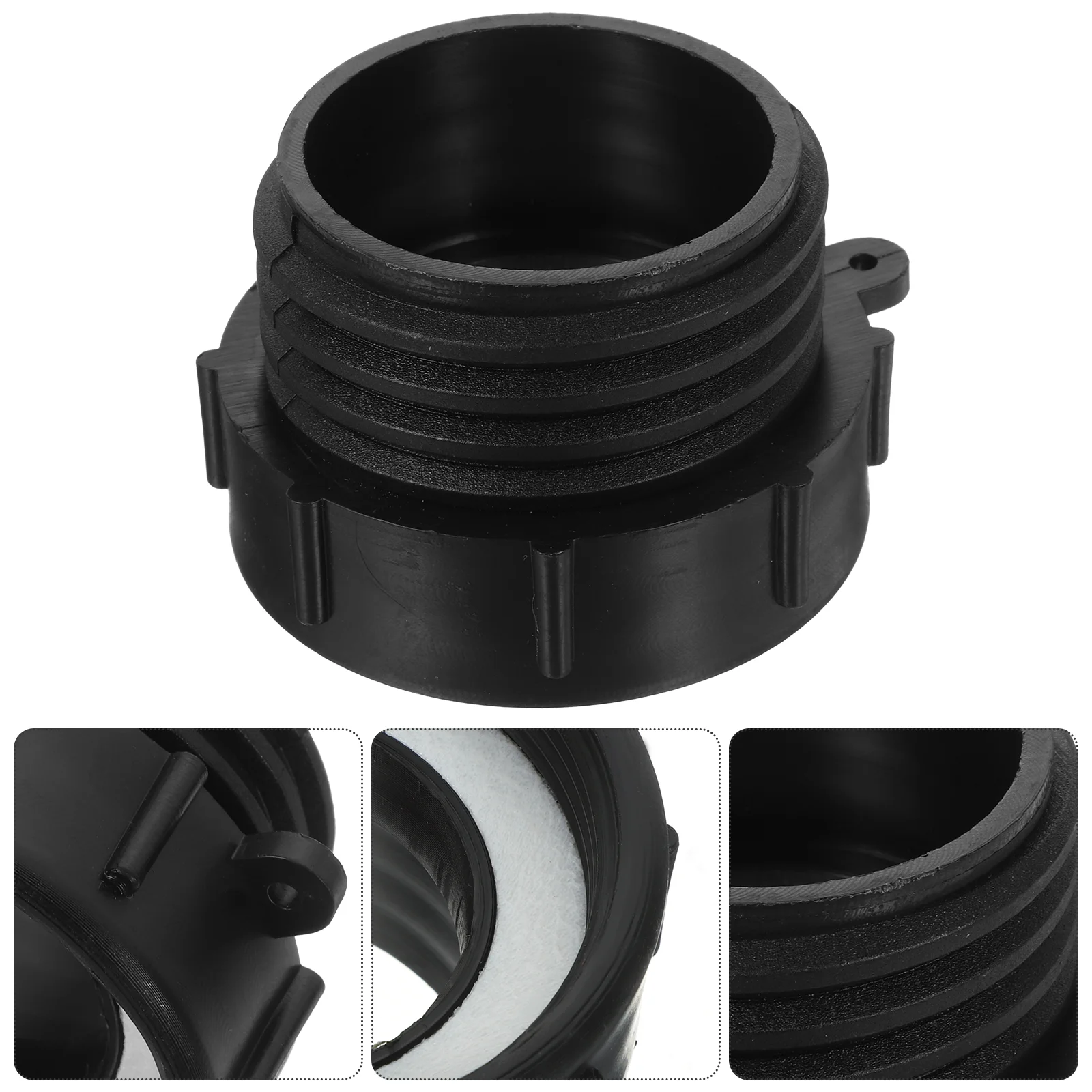 

Fine Thread Adapter Garden Hose Drain Plug Connector Valve Container IBC Tote Tank