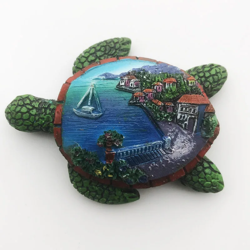 

Fridge Magnet Maldives Turtle Creative Crafts Cultural Landscape Decoration Message Stickers Tourism Souvenir