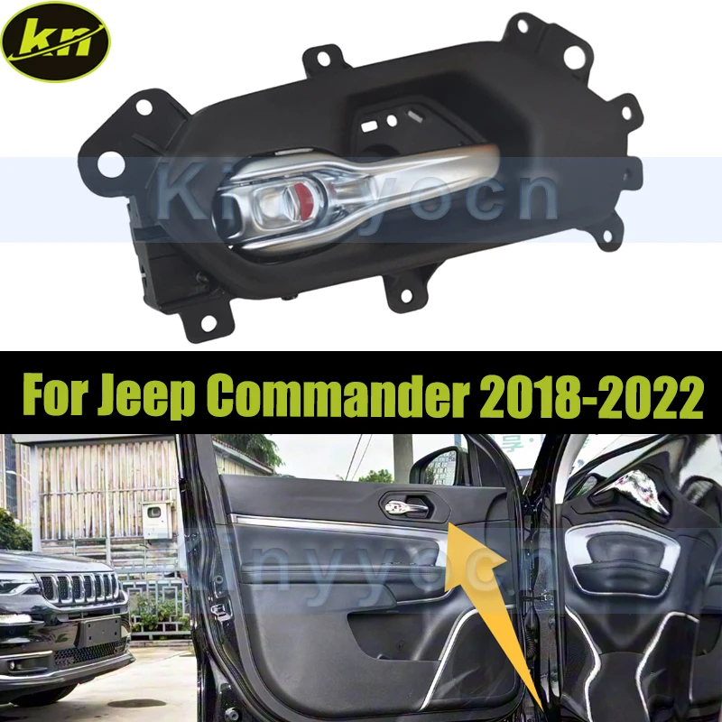 

Крышка внутренней ручки передней двери автомобиля для Jeep Commander 2018-2022, замена ручки передней двери