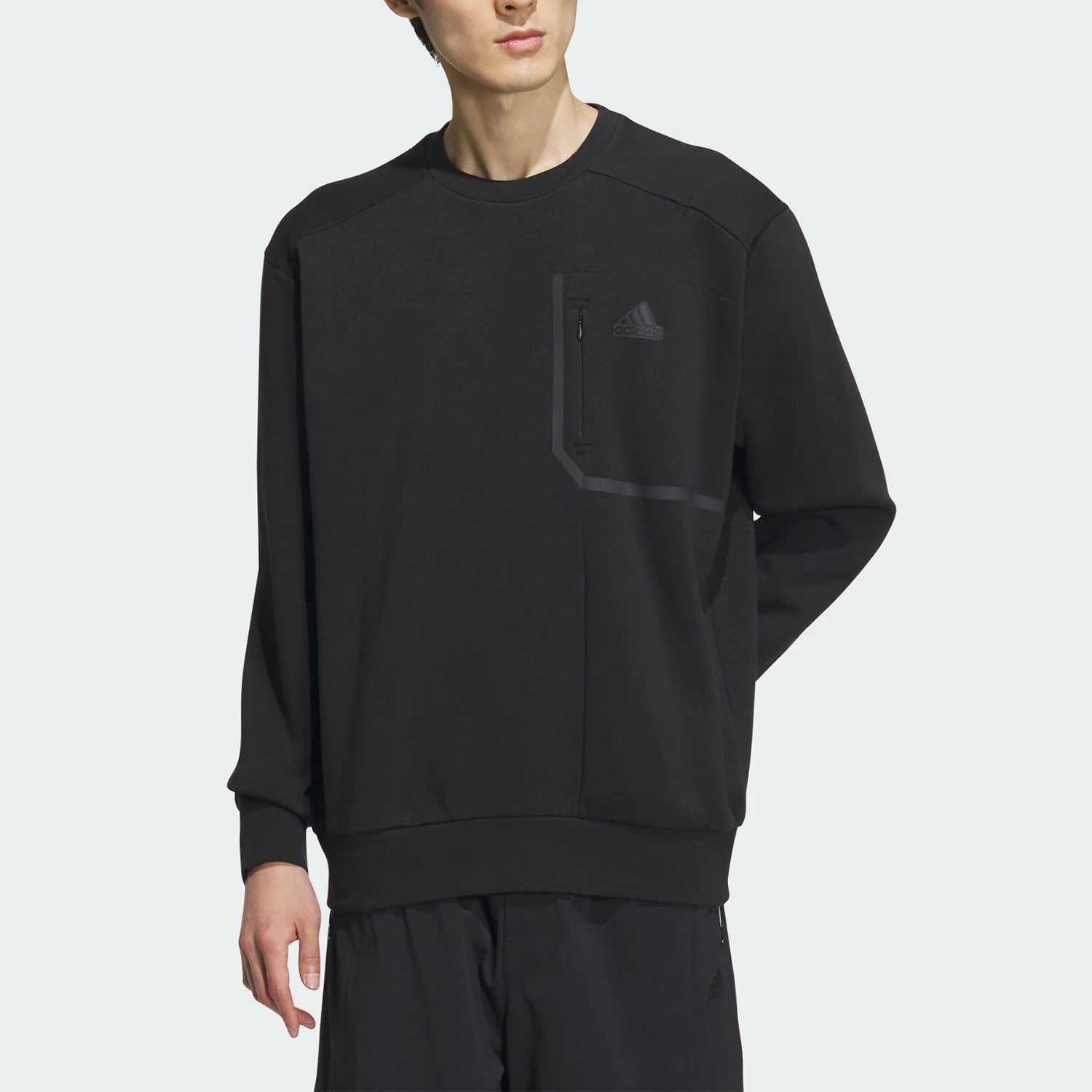 

Adidas Genuine FUSTL SWEAT 4 Men's Round Neck Knitted Top IM9065