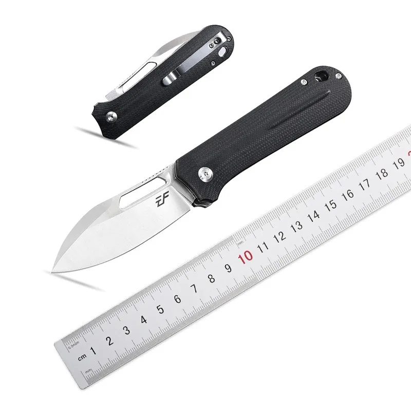 

Newly EF963 Portable Pocket Outdoor Camping Folding Knife D2 Blade G10 Handle Hunting Survival Tactical Utility Knives EDC Tools