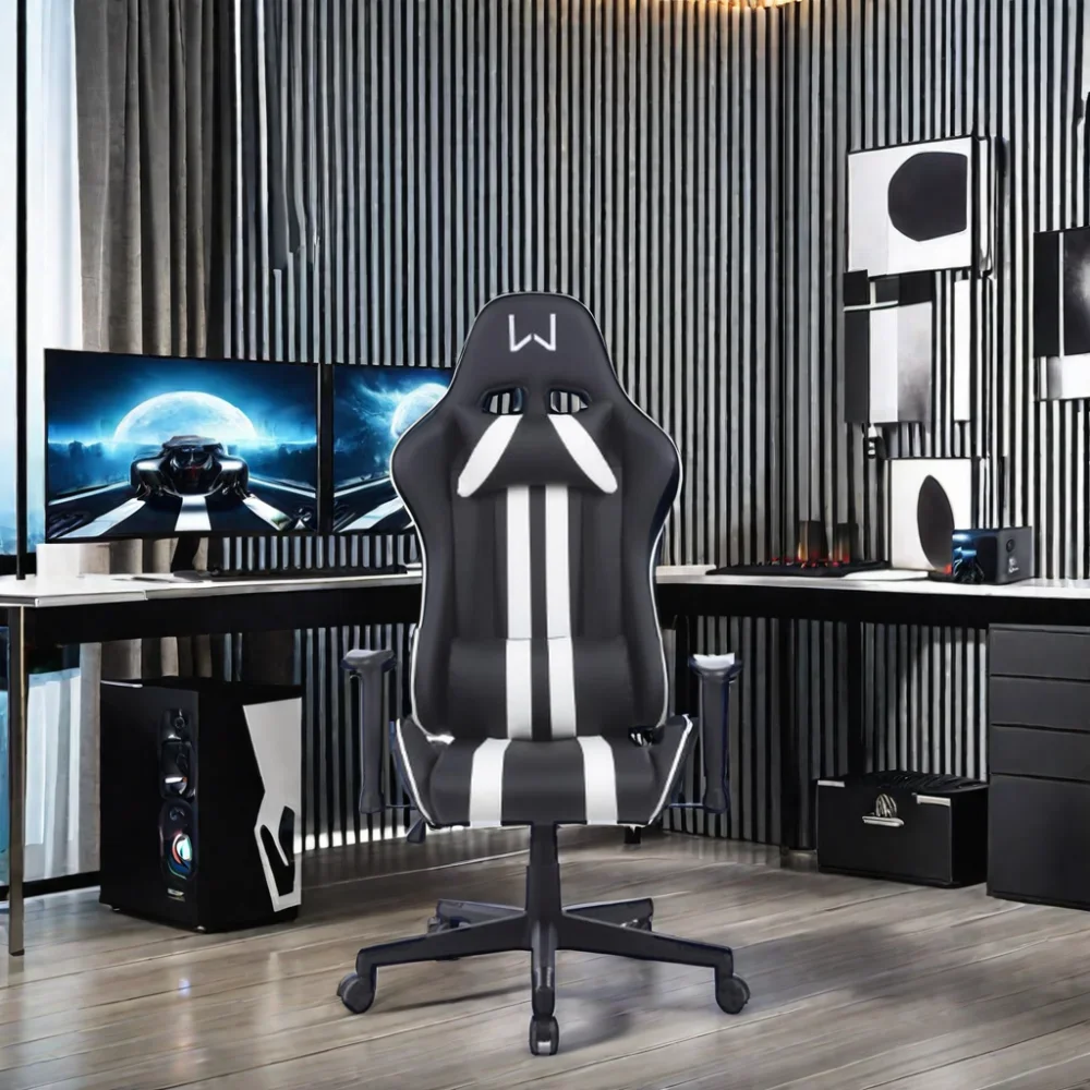 PC Newest Design Synthetic Leather Silla Gaming Genuine Racing Office Racing Chair Gaming Gamer