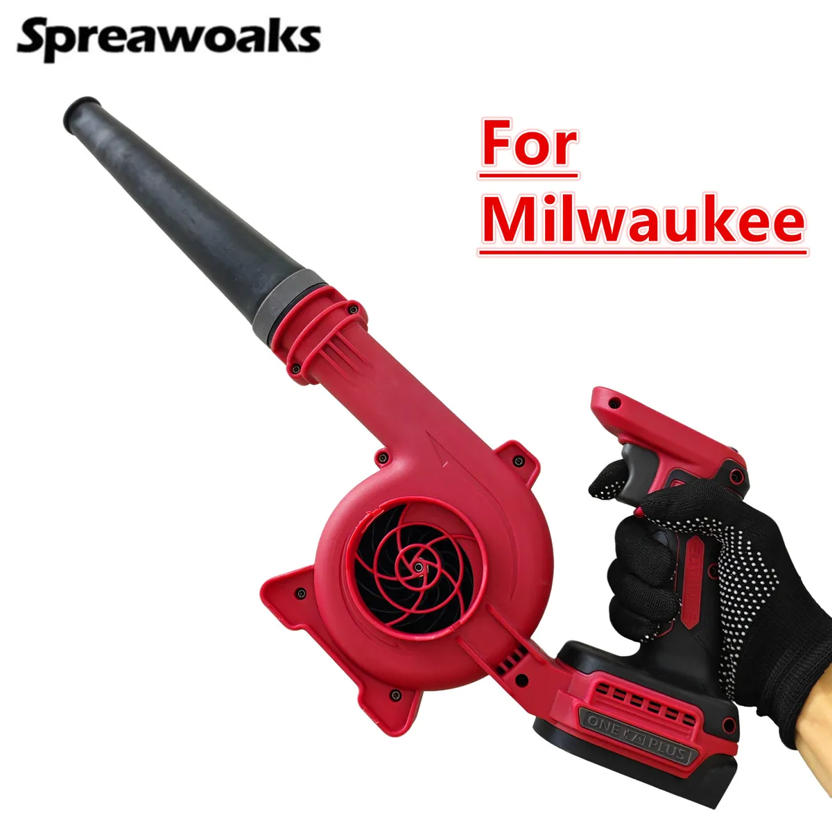 

Cordless Air Blower Handheld Duster Stepless Speed Cleaner Electric Violent Fan Tools For Milwaukee 18V Battery