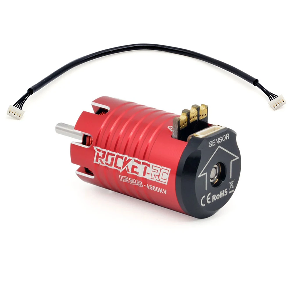 ROCKET-RC MINI 1525 Sensored Brushless Motor 3500KV 4500KV 5500KV 6800KV For 1/28 1/24 Mini Remote Control Cars (Mosquito Cars) view 4