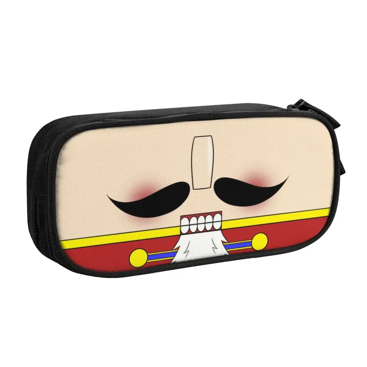 Custom Christmas Nutcracker Cosplay Pencil Cases for Boys Gilrs Large Capacity Pen Box Bag School Supplies