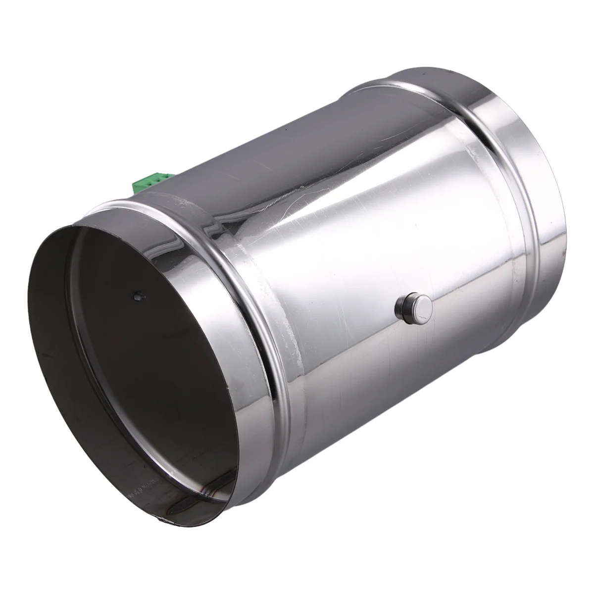 ABKO-125mm الفولاذ المقاوم للصدأ أنابيب الهواء الكهربائية المثبط صمام HVAC مجاري الهواء بمحركات الهواء المثبط AC220V المحرك محرك