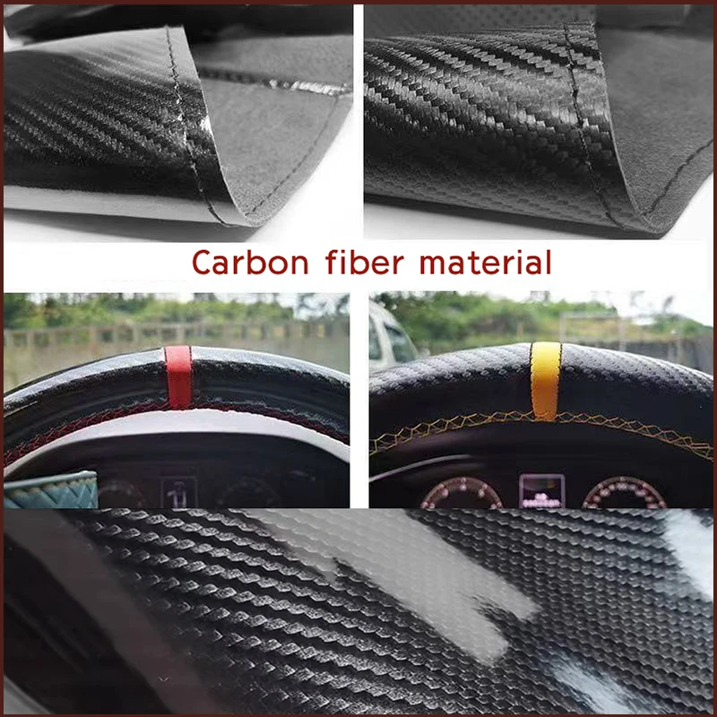 عجلة توجيه سيارة غطاء جديلة اليد الخياطة الكاملة مثقب ستوكات الجلود لمازدا 3 CX-5 CX5 Atenza CX-3 سليل iA 2016