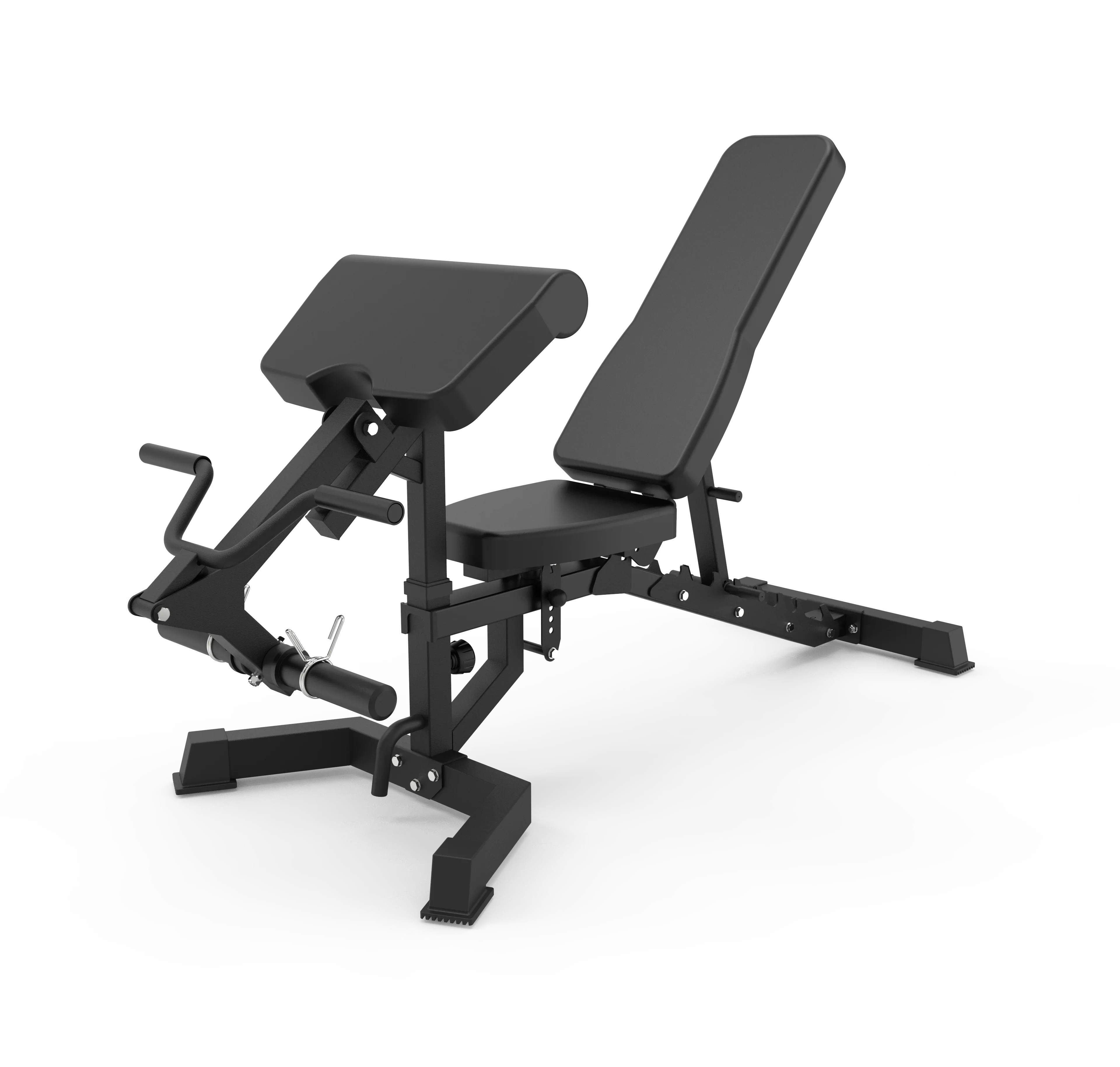 

Adjustable Weight Bench For Home Gym, Sturdy Material, Multi-Purpose Fordable Gym Bench For Body Strength Training Gym Equipment