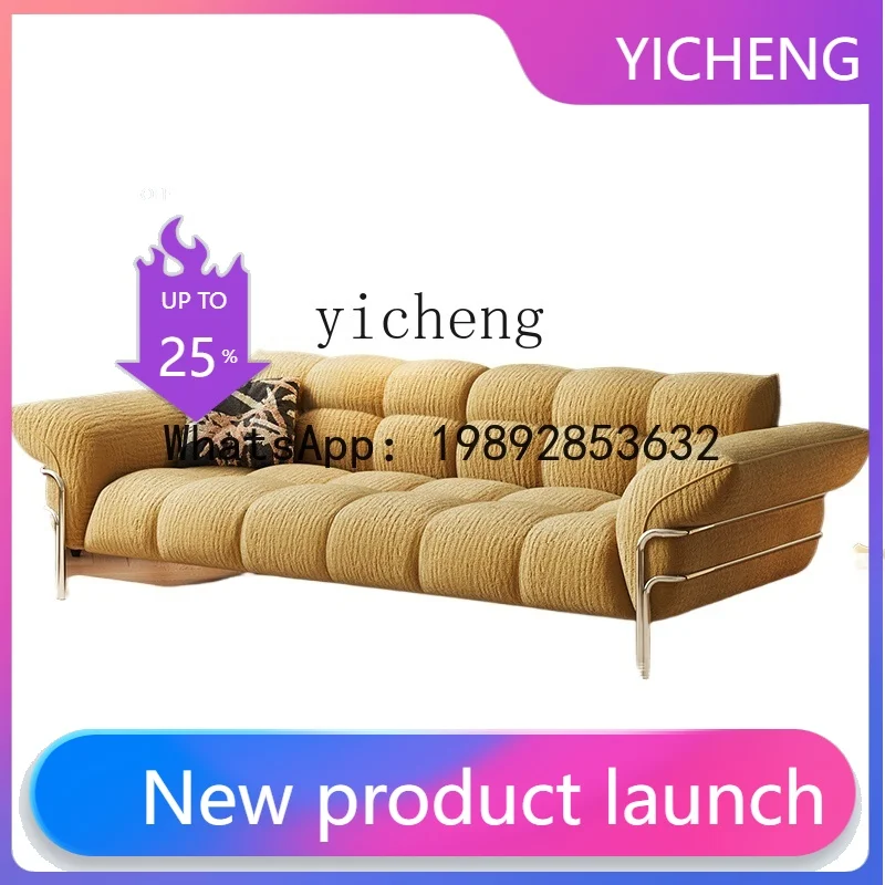 

X4 французский ретро синельный диван для гостиной, прямой ряд, высокий тканевый диван с лепестками, кремовый ветер