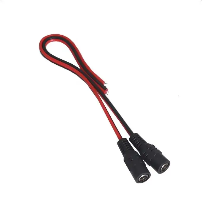 【5-1-компл】штекер-«папа-мама»-12-В-постоянного-тока-разъем-кабеля-питания-для-камеры-видеонаблюдения-удлинитель-хвоста-провод-постоянного-тока-12-В-55x21-мм